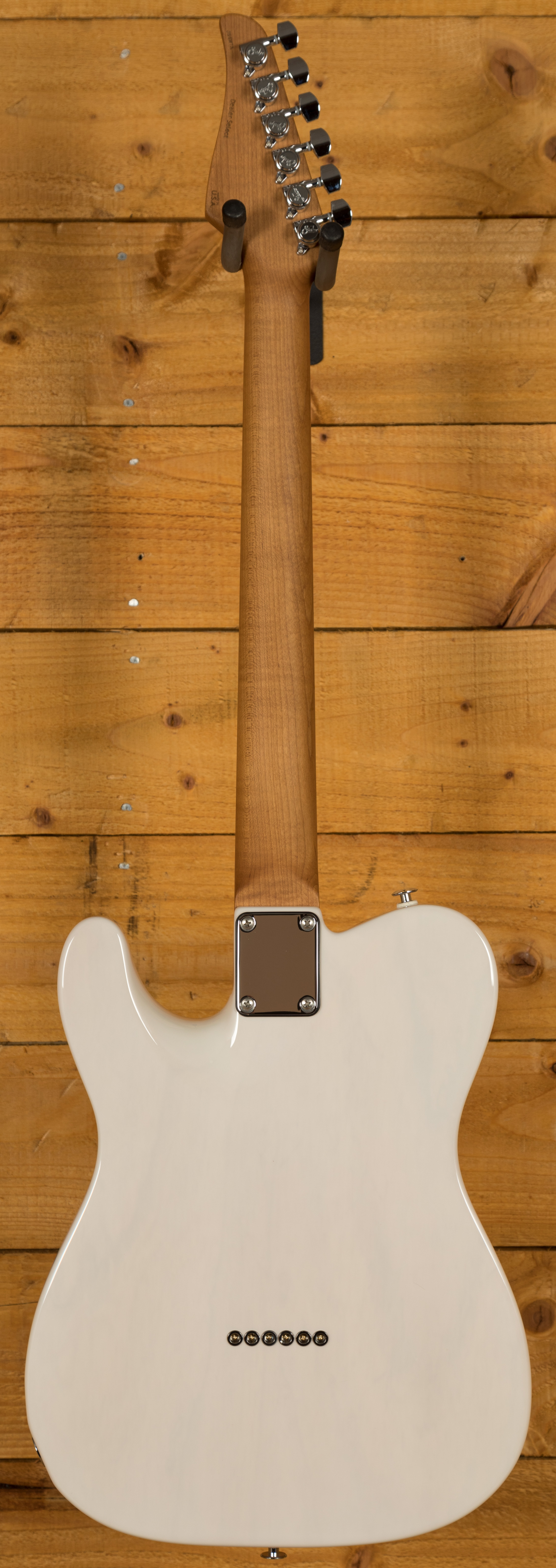 Suhr Classic T Pro Peach LTD - Trans White - Roasted Maple Neck