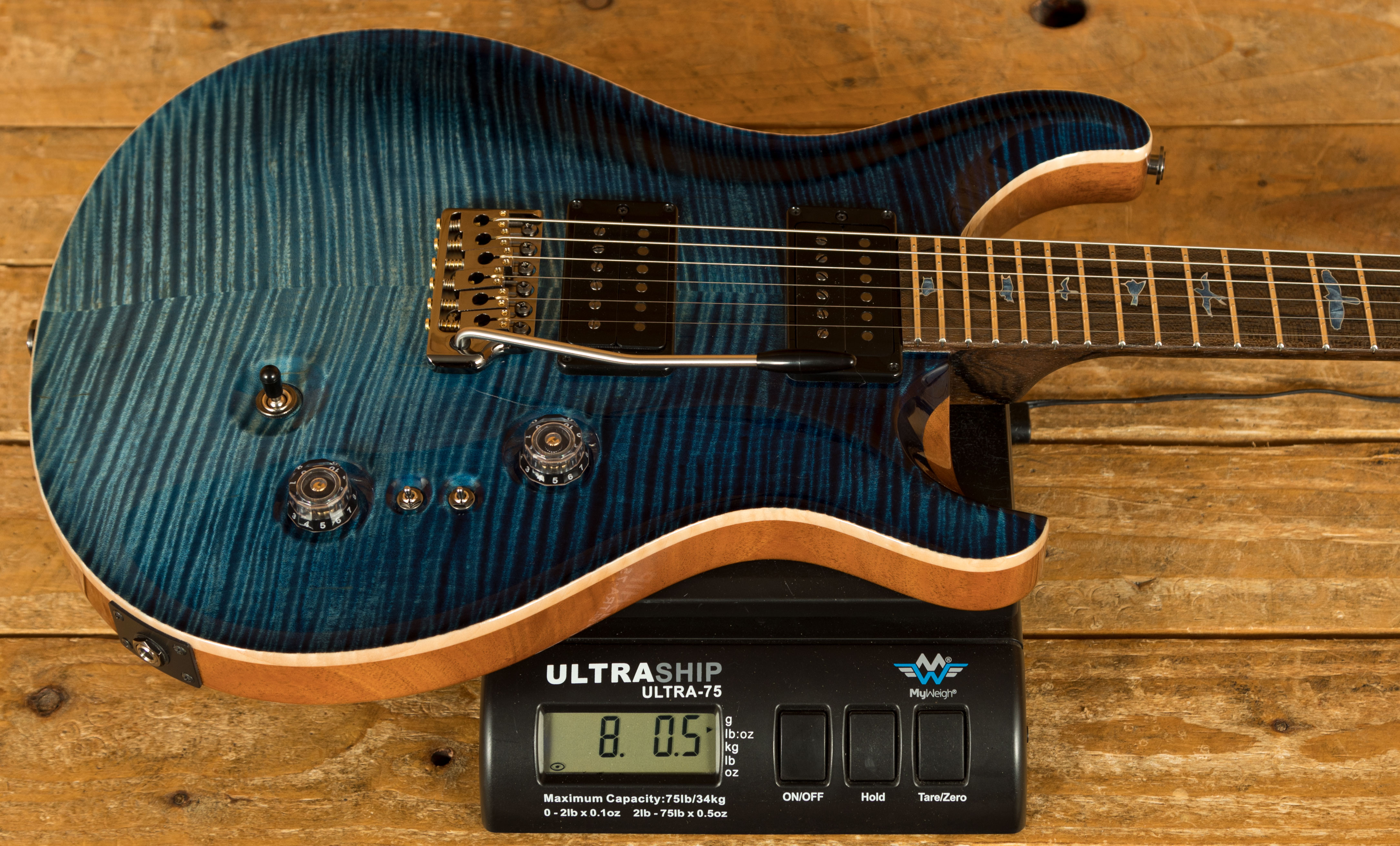 PRS Private Stock Custom 24/08 Limited Ziricote - Whale Blue PRS Private Stock Custom 24/08 Limited Ziricote - Whale Blue