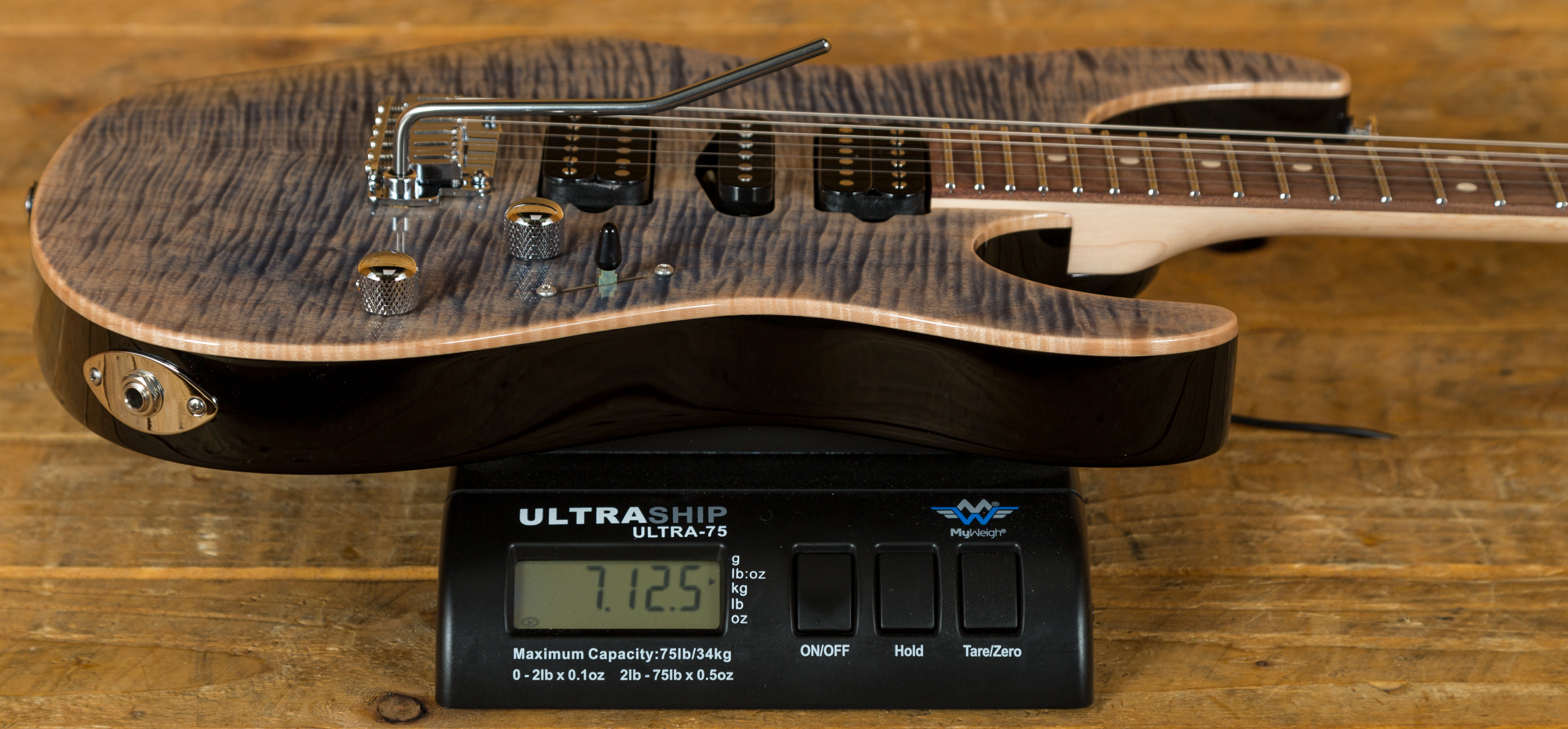 ギター Suhr Modern Pro Trans Blue Denim Suhr Modern Pro - Trans Blue Denim Slate - Eddie's Guitars