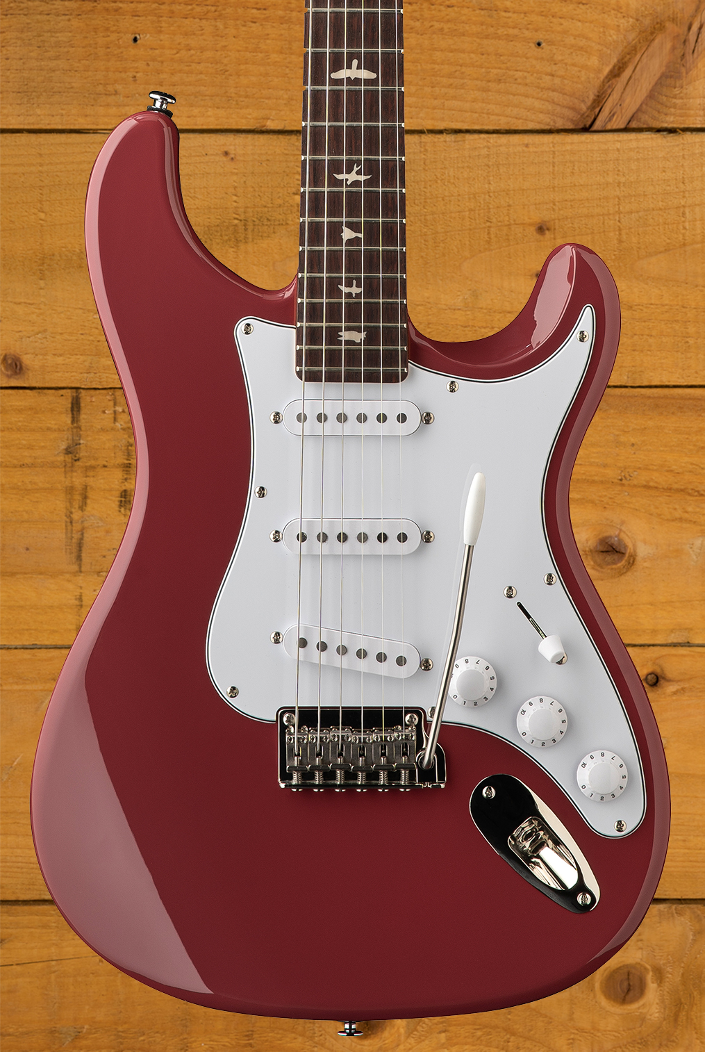 PRS SE Signature | SE John Mayer Silver Sky Rosewood - Derby Red